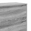 vidaXL Armario de almacenamiento Gris Sonoma 60 x 48 x 81 cm