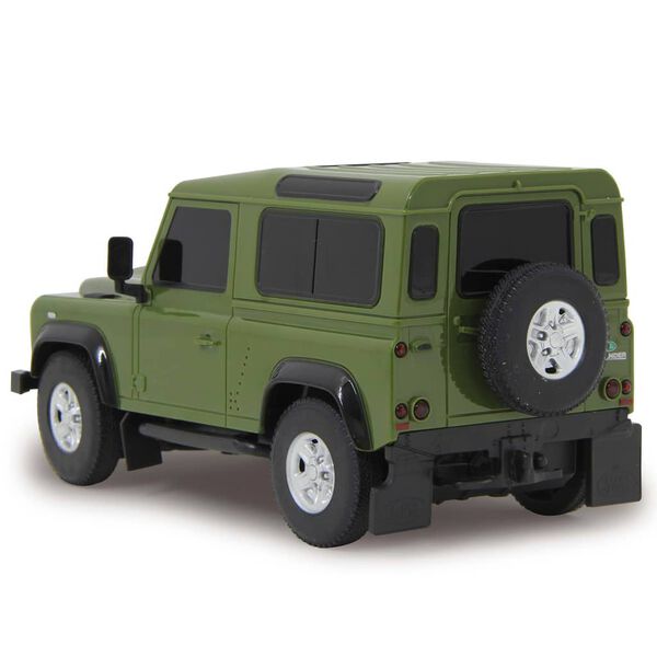 JAMARA Coche zaguero teledirigido Land Rover verde 1:24