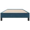vidaXL Cama box spring sin colch&oacute;n terciopelo azul oscuro 90x210 cm