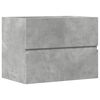 vidaXL Mueble de ba&ntilde;o madera de ingenier&iacute;a gris hormig&oacute;n 60x38,5x45 cm