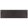 vidaXL Alfombra rectangular bamb&uacute; marr&oacute;n oscuro 60x200 cm