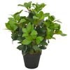vidaXL Planta artificial &aacute;rbol de laurel con macetero 40 cm verde