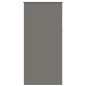 vidaXL Estor Enrollable Opaco gris 115x210 cm Tela Ancho 110,7 cm