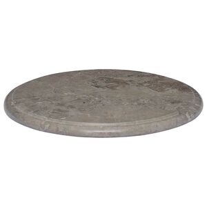 vidaXL Tablero para mesa m&aacute;rmol gris &Oslash;40x2,5 cm