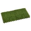 vidaXL Baldosas de césped artificial 11 uds verde 30x30 cm