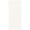 vidaXL Estor cebra beige m&aacute;rmol tejido ancho 105,9 cm poli&eacute;ster