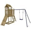 vidaXL Parque infantil de exterior madera de pino impregnada