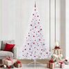 vidaXL Árbol de Navidad artificial con 300 LED 240 cm PVC y Acero