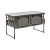 Travellife Mueble de almacenaje camping plegable Toledo gris oscuro