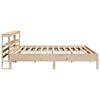 vidaXL Estructura de cama sin colch&oacute;n madera maciza de pino 200x200 cm
