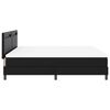 vidaXL Cama tipo Box Spring Negro 180 x 200 cm Cuero sint&eacute;tico