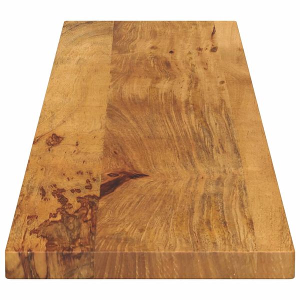 vidaXL Tablero de mesa rectangular madera maciza mango 140x20x2,5 cm
