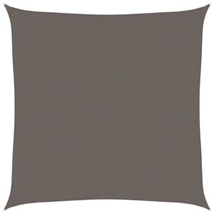vidaXL Toldo de vela gris antracita HDPE 160 g/m&sup2; 7x7 m