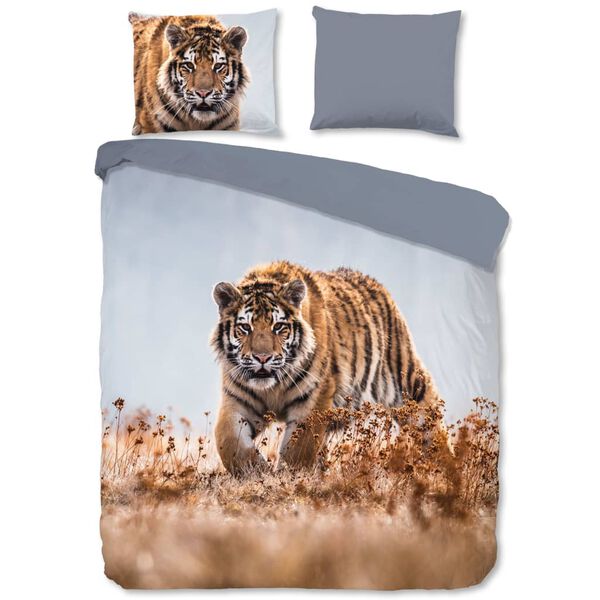 Good Morning Funda de edred&oacute;n TIGER 200x200 cm multicolor
