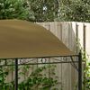 vidaXL Toldo parasol gris taupe 3x2,4 cm 180 g/m²