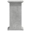 vidaXL Soportes de plantas madera ingenier&iacute;a gris hormig&oacute;n 33x33x60 cm