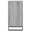 vidaXL Aparador madera de ingenier&iacute;a gris Sonoma 40x35x70 cm