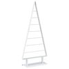 vidaXL &Aacute;rbol de Navidad de metal KUOPIO 125 cm Acero Blanco