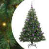 vidaXL &Aacute;rbol de Navidad artificial con 150 LED Verde 150 cm PE y PVC