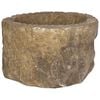 vidaXL Macetero de Jard&iacute;n Piedra envejecida &Oslash; 35 x 20 cm Piedra caliza