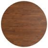 vidaXL Tablero de mesa redonda madera de roble marrón oscuro Ø60x1,5cm