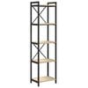 vidaXL Estante de libros 40 x 30 x 155 cm Madera de ingenier&iacute;a