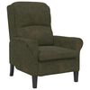 vidaXL sill&oacute;n Verde ej&eacute;rcito Cuero sint&eacute;tico