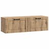 vidaXL Mueble para TV de pared 98 x 31 x 30 cm Roble artisan