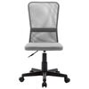 vidaXL Silla de oficina de tela de malla gris 44x52x100 cm