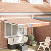 vidaXL Toldo Retr&aacute;ctil Multicolor 350 x 250 cm Poli&eacute;ster y Aluminio