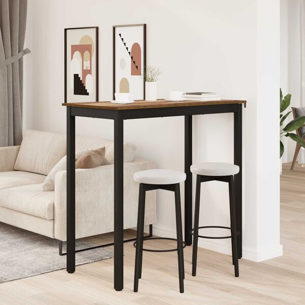 vidaXL Mesas de comedor Madera de ingenier&iacute;a