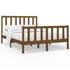 vidaXL Estructura de cama madera maciza pino marr&oacute;n miel 160x200 cm