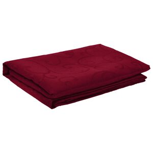 vidaXL Tela para Mesa Rectangular Rojo vino 110 x 180 cm