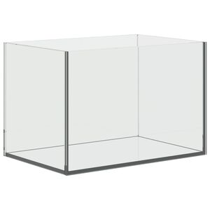 vidaXL Acuario con almacenamiento Transparente 30 x 20 x 20 cm Cristal