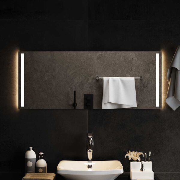 vidaXL Espejo de ba&ntilde;o con LED 100x40 cm