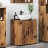 vidaXL Gabinete de Ba&ntilde;o con puerta Madera Vieja 61 x 35 x 64 cm