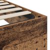 vidaXL Estructura de Cama Ottoman Madera vieja 75,5 x 190 cm