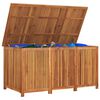vidaXL Caja de almacenaje de jardín madera maciza acacia 150x80x75 cm