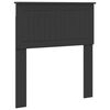 vidaXL Cabecero Roble Negro Madera contrachapada