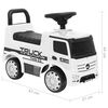 vidaXL Coche para ni&ntilde;os Mercedes Benz Truck blanco
