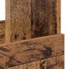 vidaXL Estante de revistas Madera vieja 35 x 30 x 45 cm