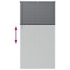 vidaXL Persianas venecianas Manual Gris oscuro 220 x 110 cm Aluminio