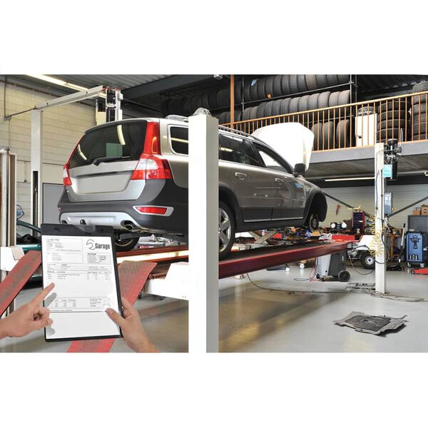 Carpeta de taller mec&aacute;nico, 10 unidades negras, ProPlus 580040