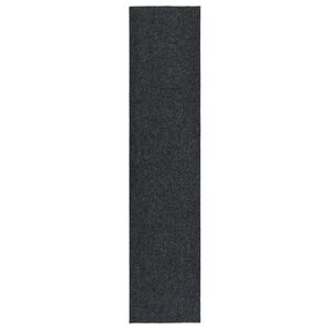 vidaXL Alfombra de pasillo atrapa suciedad 100x450 cm gris antracita