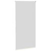 vidaXL Estor Enrollable Opaco Blanco Roto 85x130cm Tela Ancho 80,7cm