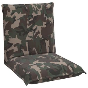 vidaXL Sill&oacute;n ajustable Ej&eacute;rcito Tela