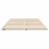 vidaXL Estructura de cama Blanco 135 x 190 cm Madera maciza de pino