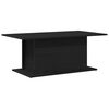 vidaXL Mesa de Caf&eacute; Roble Negro 102 x 55,5 x 40 cm