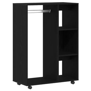 vidaXL Armario roble negro 80x40x110 cm madera de ingenier&iacute;a