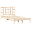 vidaXL Estructura de cama de madera maciza de pino 120x200 cm